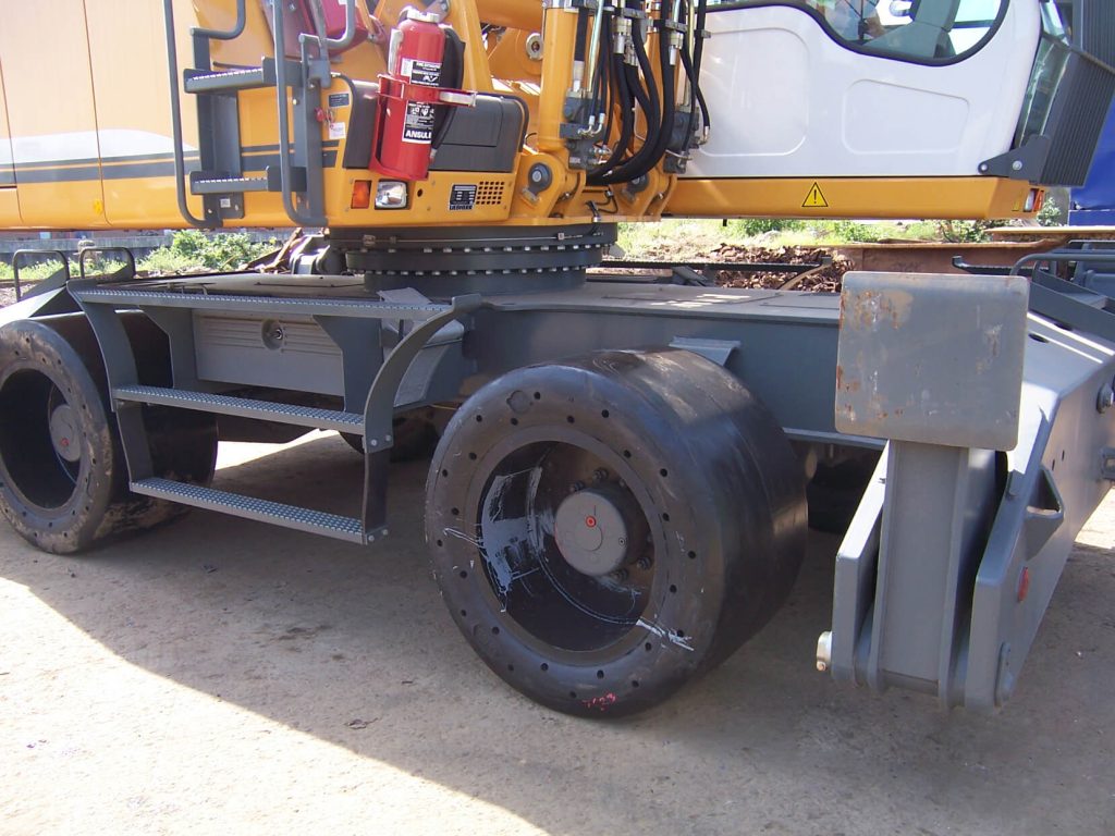 12.00x20 Super Single Solid Tyre with Heat-Vent Holes for Material Handler